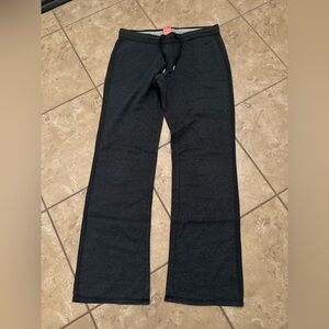 CHARCOAL GREY VINTAGE FLARE NIKE FLEECE PANTS